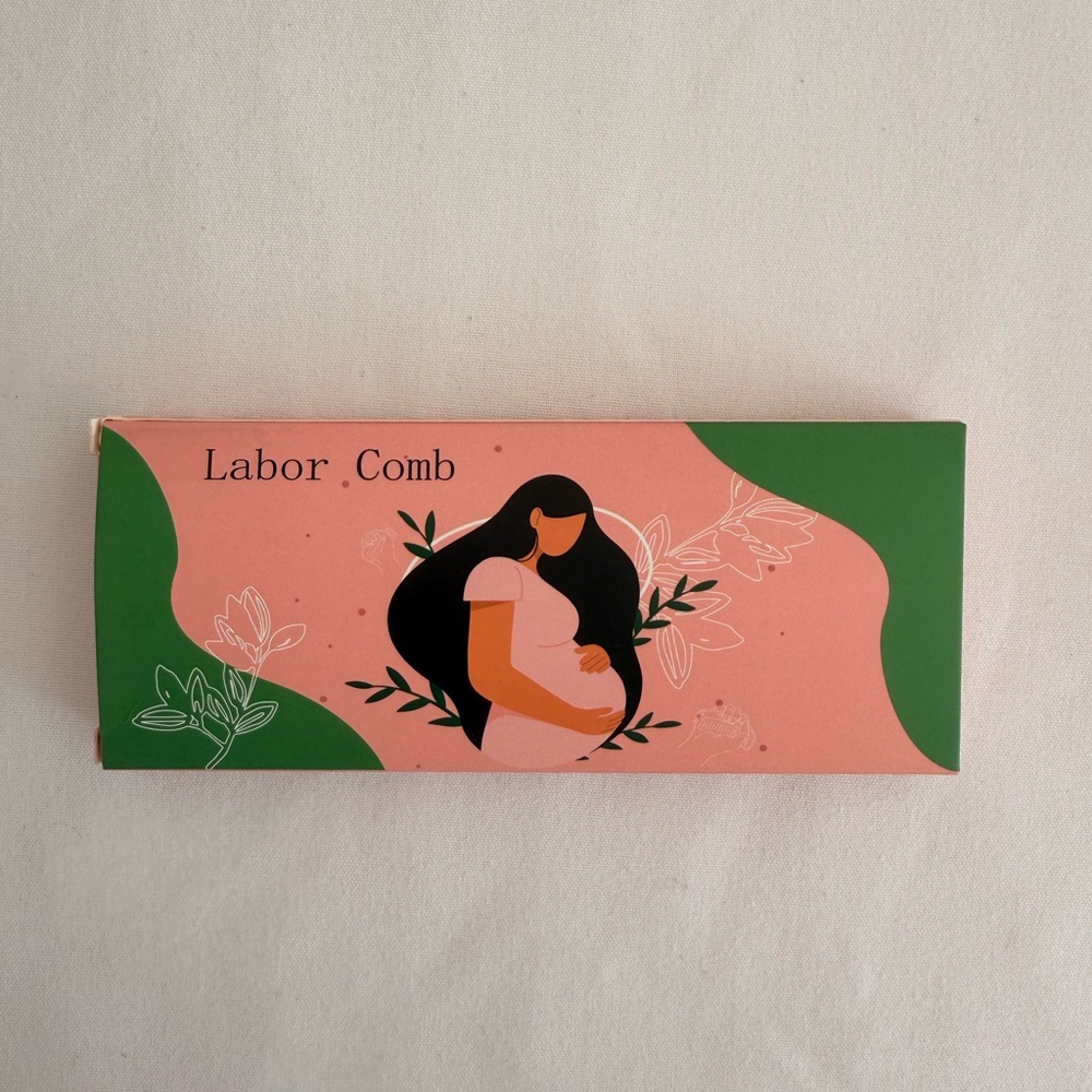Amazon Pink and Green Labor Comb